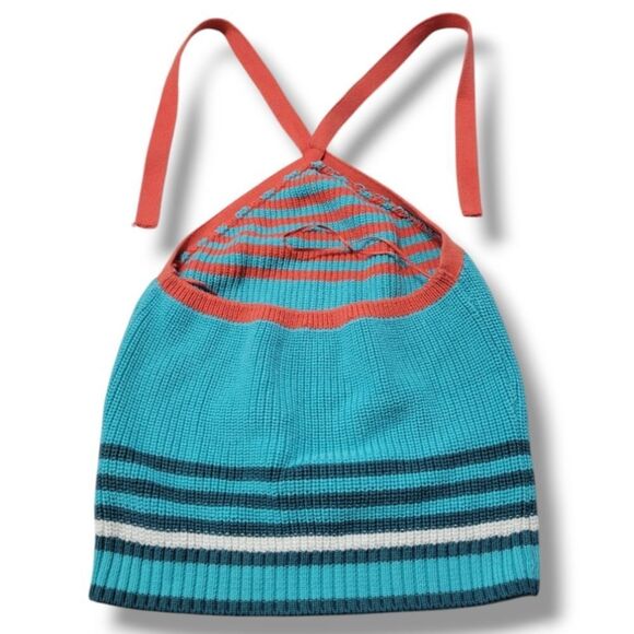 Zara Top Size Medium Womens Zara Knit Top Halter Top Crop Top Zara Knit Crop Top - Picture 4 of 6